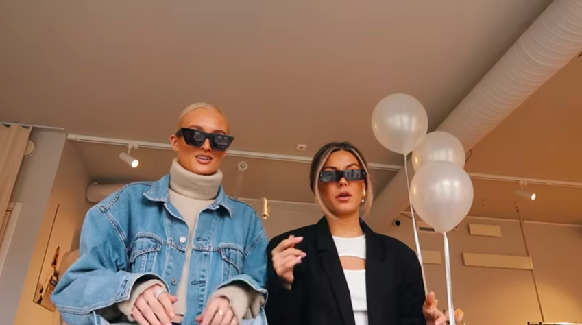 Lovisa Worge och Bianca Ingrosso Lovisa Worge och Bianca Ingrosso